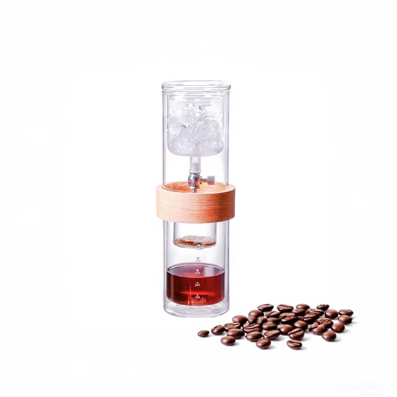 500ML 2-4 Person Shared Ice Cold Brew Glass Coffee Pot