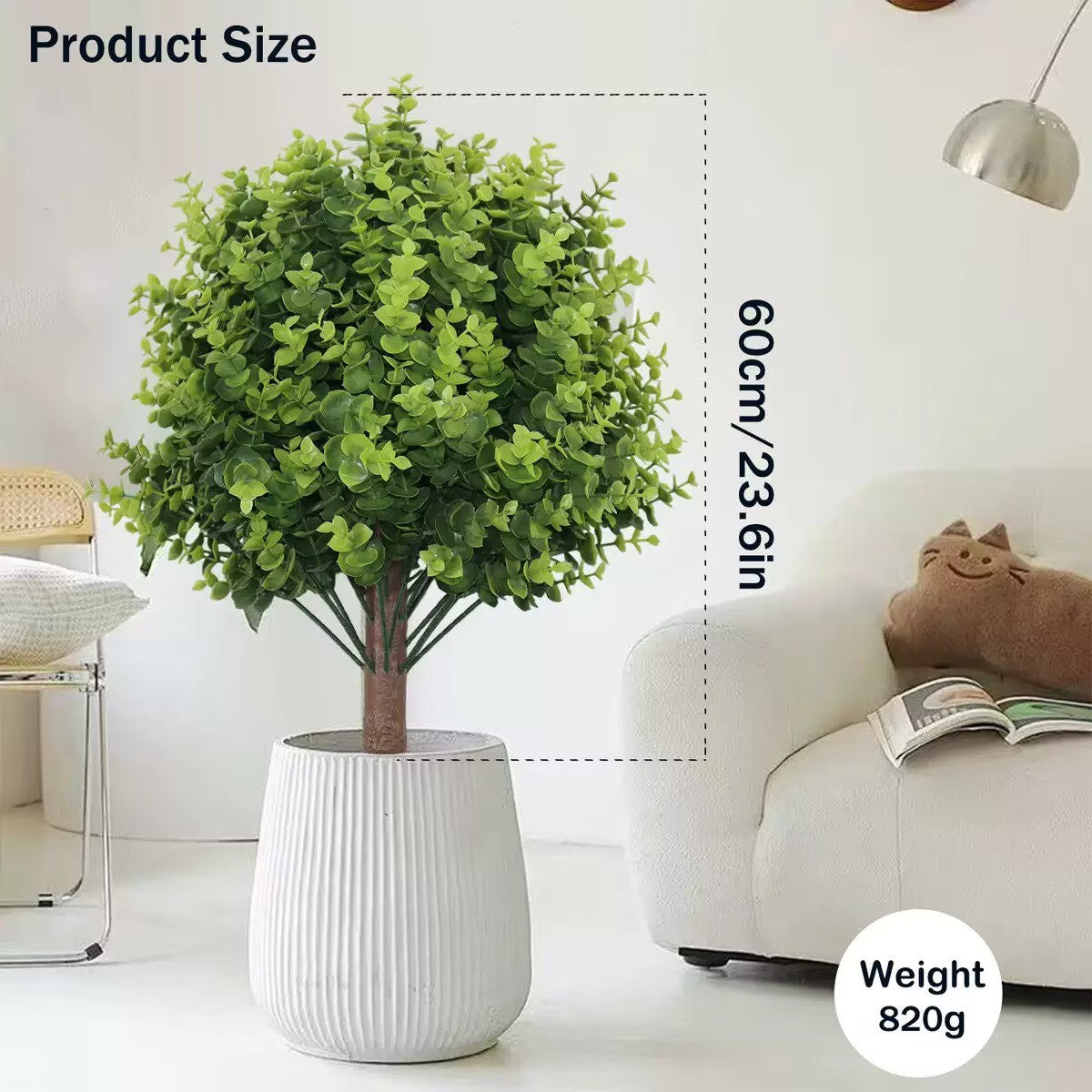 Free Shipping Big Outdoor Decor Full Whole Green Artificial Plants Salvia/Eucalyptus/Olive/Pine/Lavender With Easy Insert Ground Stake