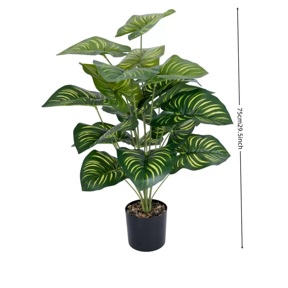 Free Shipping Tall Green Plants Without POT Home Decor Artificial Flowers Plants 60-80cm